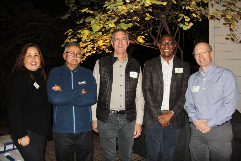From left to right: Janet McIntyre, Ashok B. Boghani, Gary Breaux, Gerald Phillips and Roger J. Patterson.