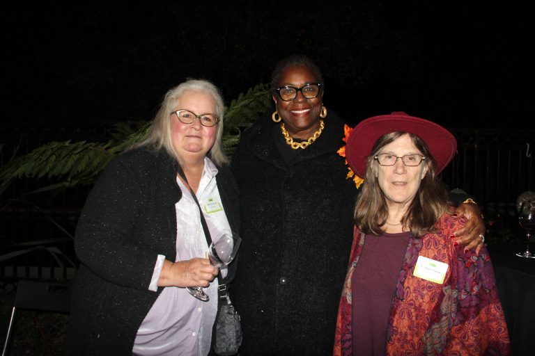 Photo of Beth Colcord, Akila Gibbs and Dr. Barbara Eaton.