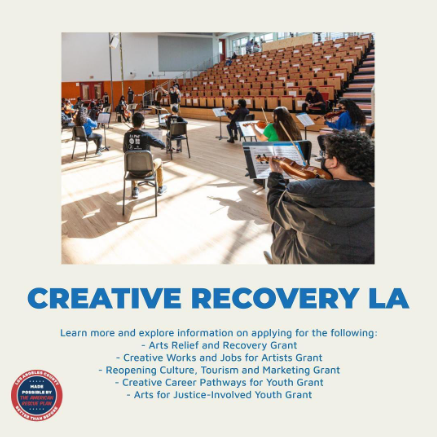 Creative Recovery LA grant opportunity