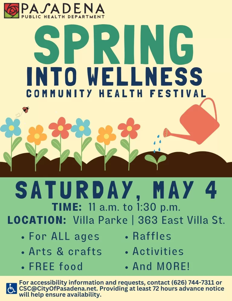 Spring Into Wellness Community Health Festival