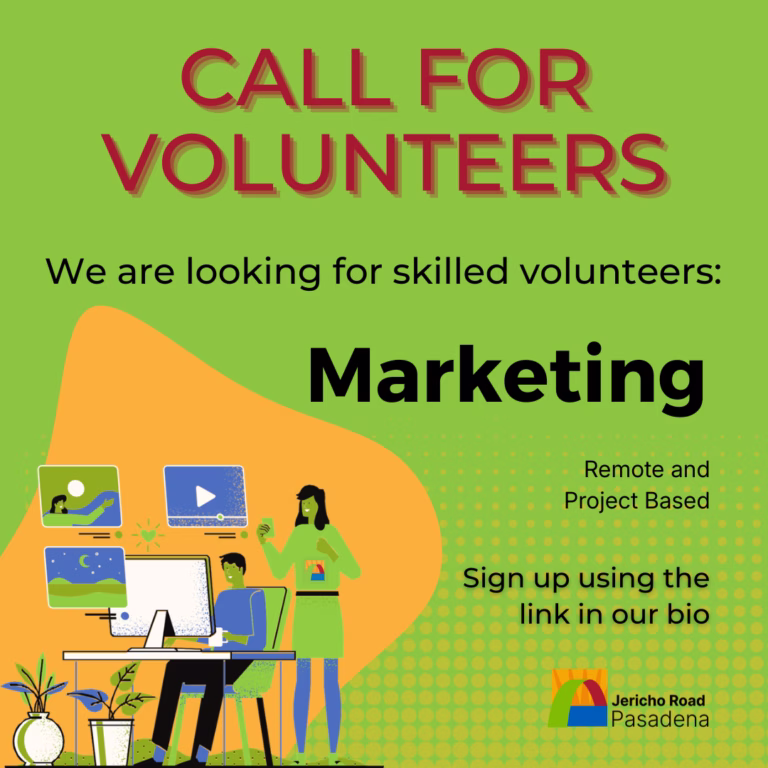 We are Looking for Marketing Volunteers