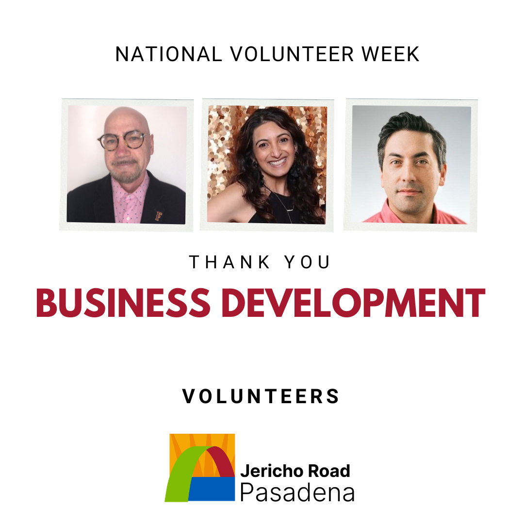 Thank You Business Development Volunteers