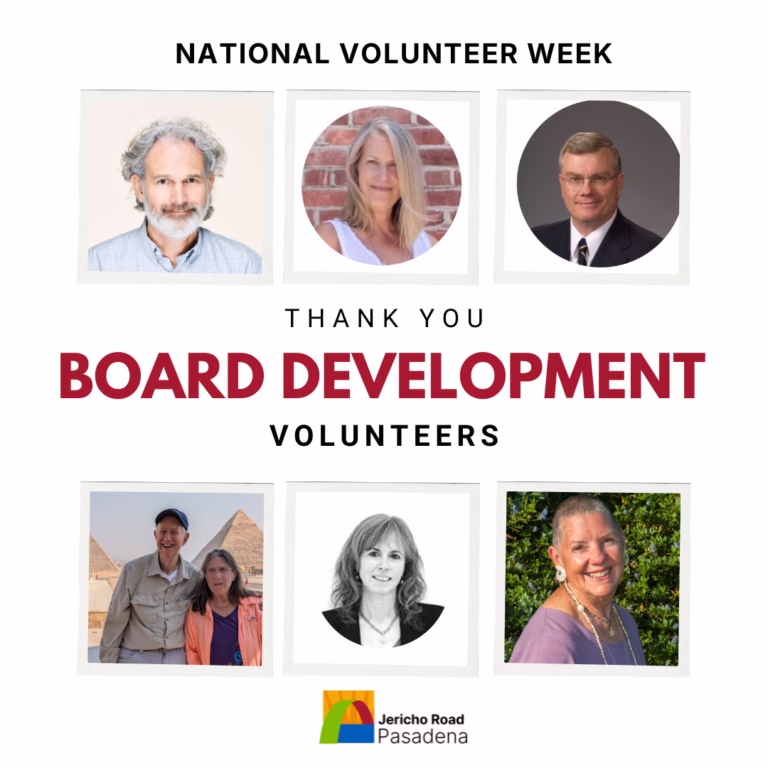 Thank You Board Development Volunteers