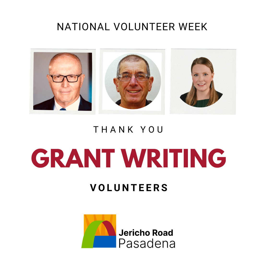 Thank You Grant Writing Volunteers