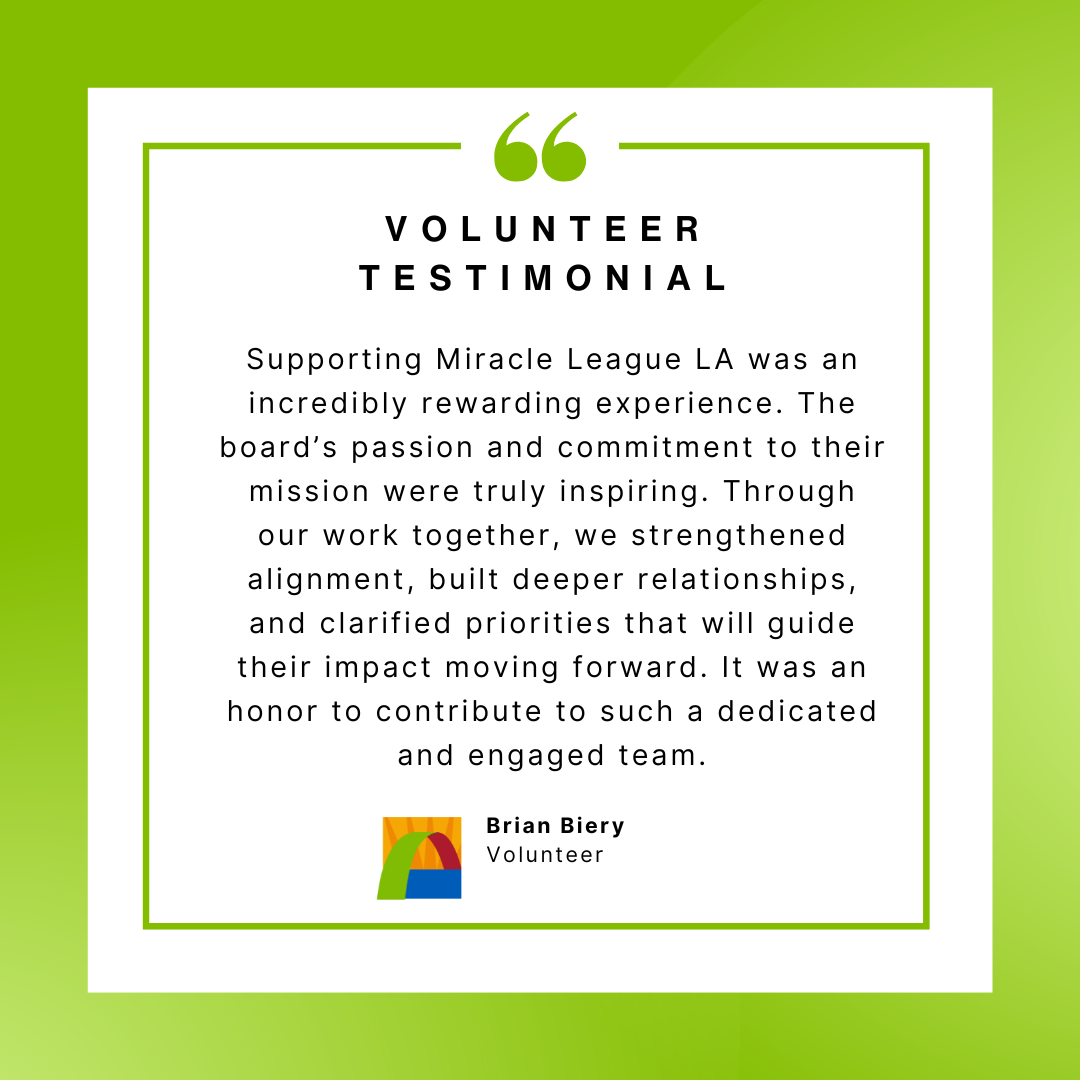Volunteer Testimonial
