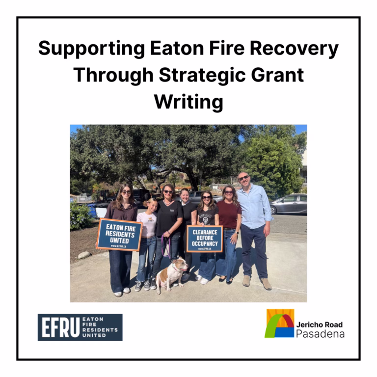 Supporting Eaton Fire Recovery Through Strategic Grant Writing