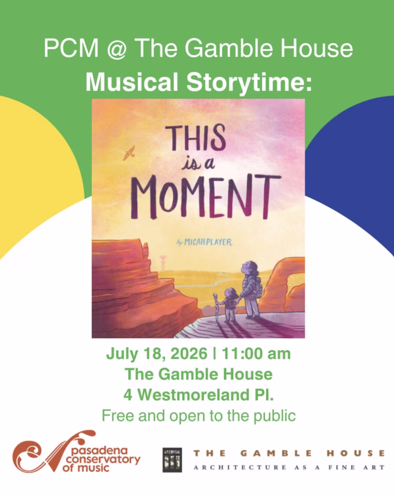 Musical Storytime at The Gamble House